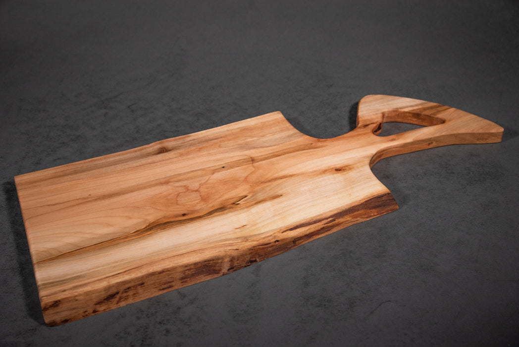 Ambrosia Maple Live Edge Loop Handle Board