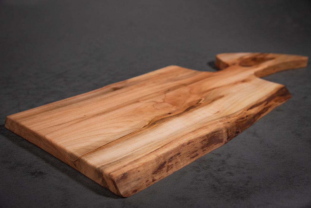 Ambrosia Maple Live Edge Loop Handle Board