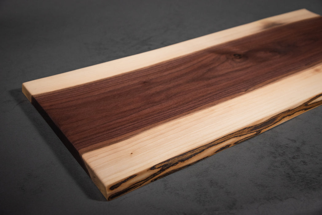 Walnut Live Edge Loop Handle Board